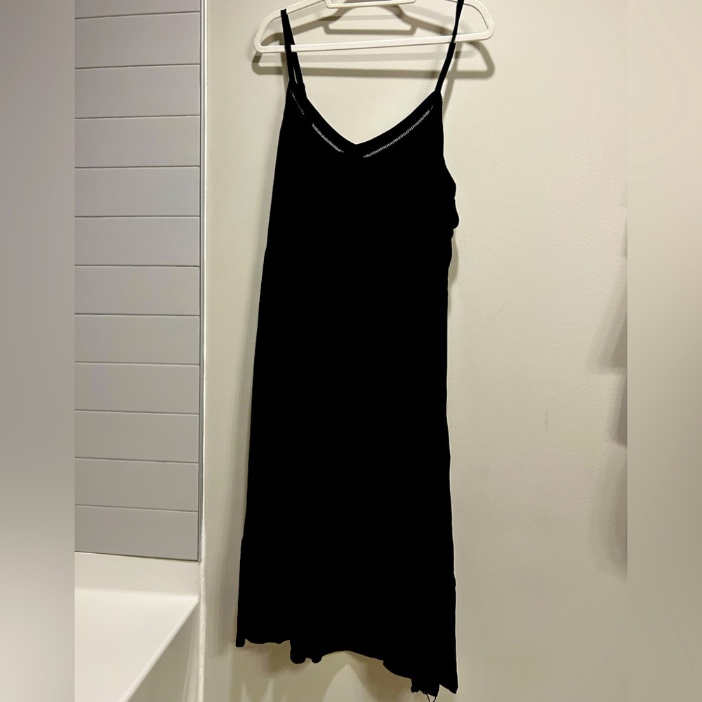 Old Navy Black Textured Dress